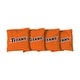 preview thumbnail 1 of 1, Cal State Fullerton Titans Orange Cornhole Bags All-Weather Resin Filled