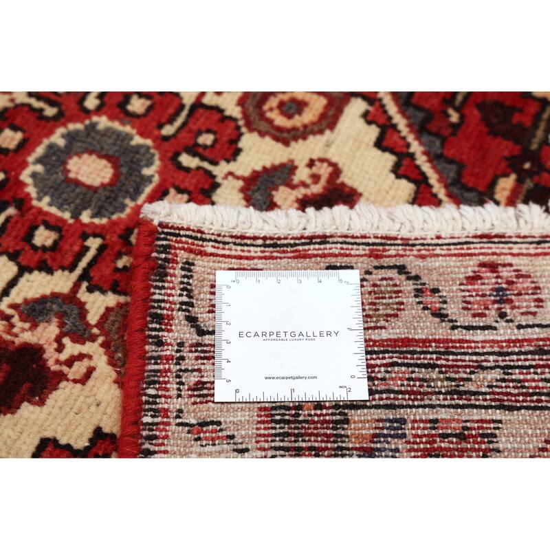 ECARPETGALLERY Hand-knotted Andelz Red Wool Rug - 3'7 x 5'3