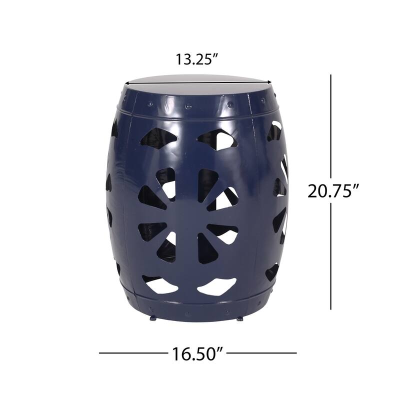 Metal End Table - Large
