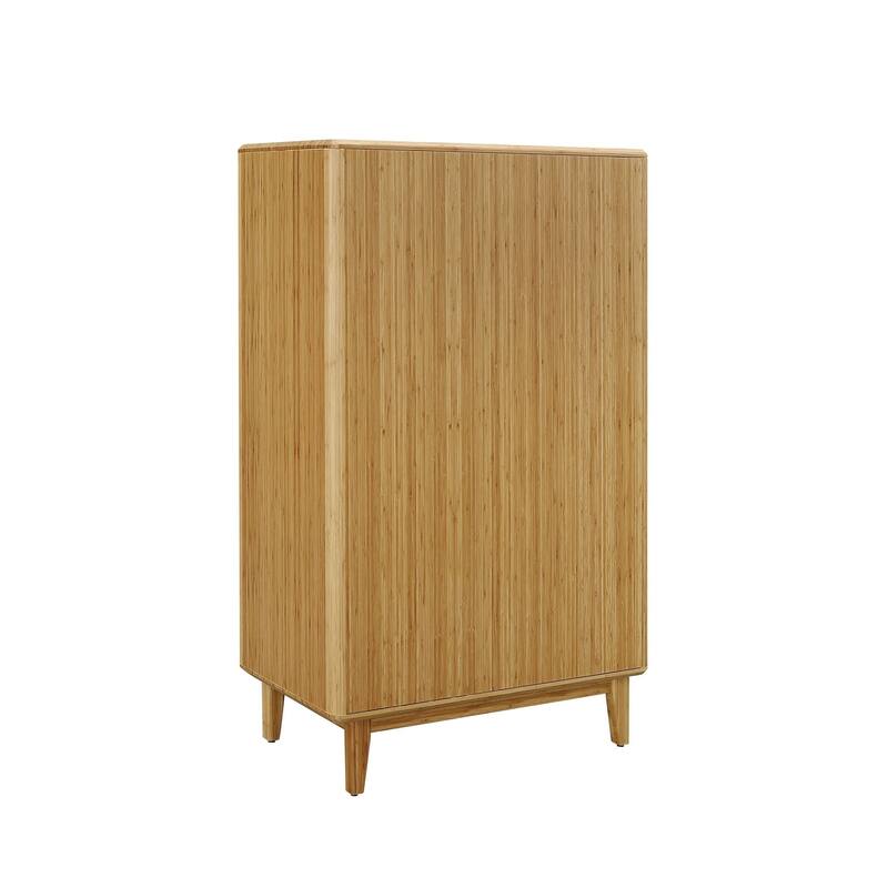 Dylan 4pc Queen Platform Bedroom Set with Chest in Golden