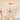 23" Modern Electroplated Gold 4-Light Firework Semi-Flush Mount Ceiling Light with 18 Clear Lotus Glass Petals for Living Room