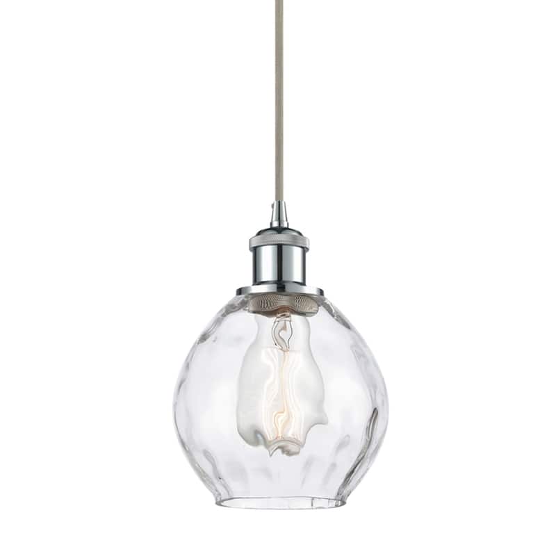 Innovations Lighting 516-1P-9-6 Waverly Pendant Waverly 6" Wide Mini - Clear / Polished Chrome