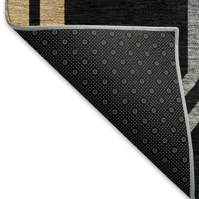 Machine Washable Indoor/ Outdoor Contemporary Dimensions Chantille Rug