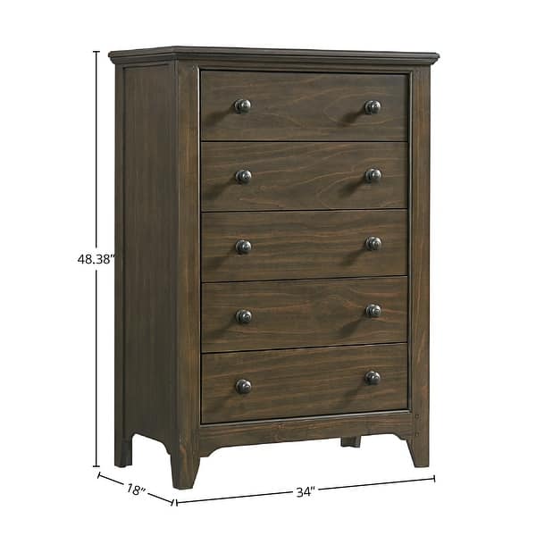 Tahoe River Rock 5-drawer Chest