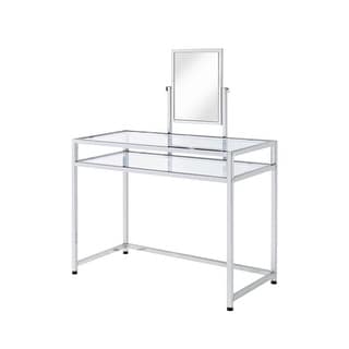 ACME Coleen 3 Pc Pack Vanity Set in Chrome Finish - On Sale - Bed Bath ...