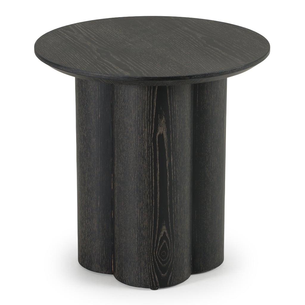 Modrest Dolph Modern Black Ash End Table