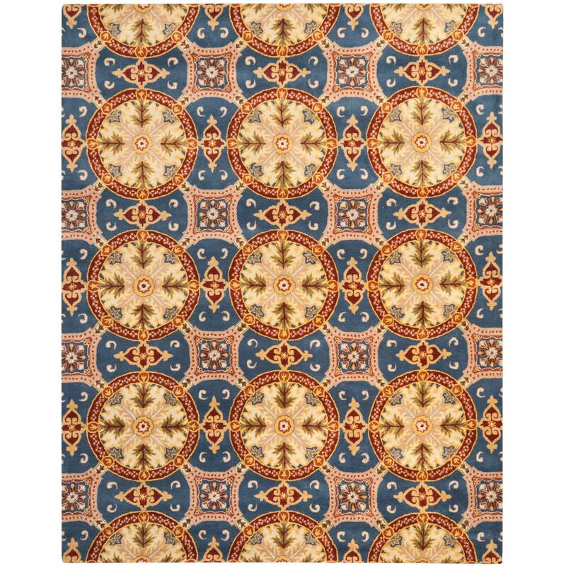 SAFAVIEH Handmade Wyndham Nisa Modern Wool Rug