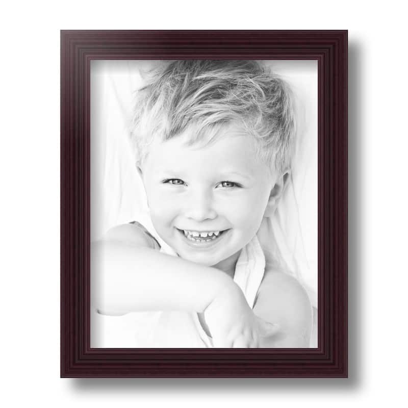 ArtToFrames Classic Waves 8x10 Inch Picture Frame, 1.00 Inch Wood Poster Frame Available in Multiple Colors (60823-8x10)