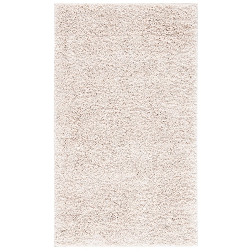 SAFAVIEH August Shag Solid 1.2-inch Thick Area Rug - 2'3" x 4' - Beige - Rectangle
