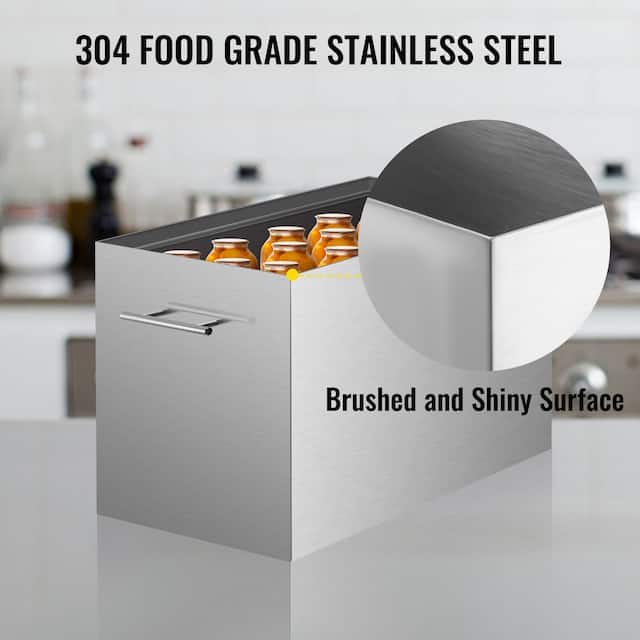 VEVOR Water Bath Canner 15 Quart Stove Top Canner Pot Boiling Water