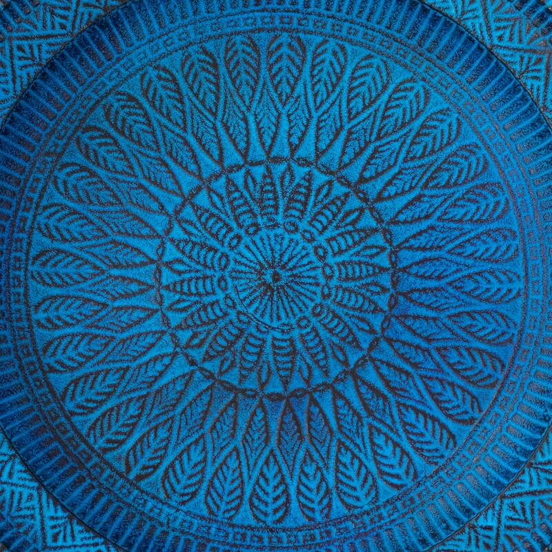 Sunnydaze Backyard Beauty Metal Bird Bath - 18" H