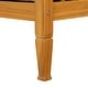 preview thumbnail 20 of 36, Christopher Knight Home Darla 4 Piece Outdoor Sleek Acacia Wood Seating Set with Water-Resistant Cushion