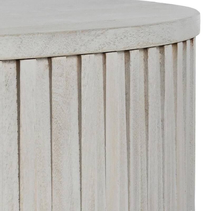 Classic Home Maya Round Coffee Table - 18Hx40Wx40D