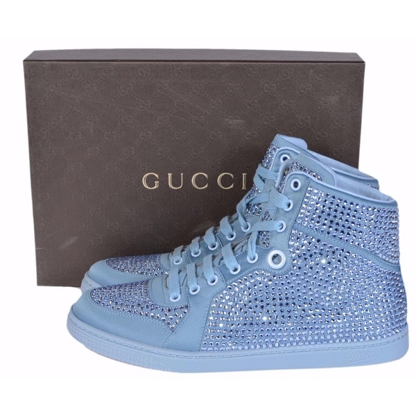 gucci coda crystal sneakers