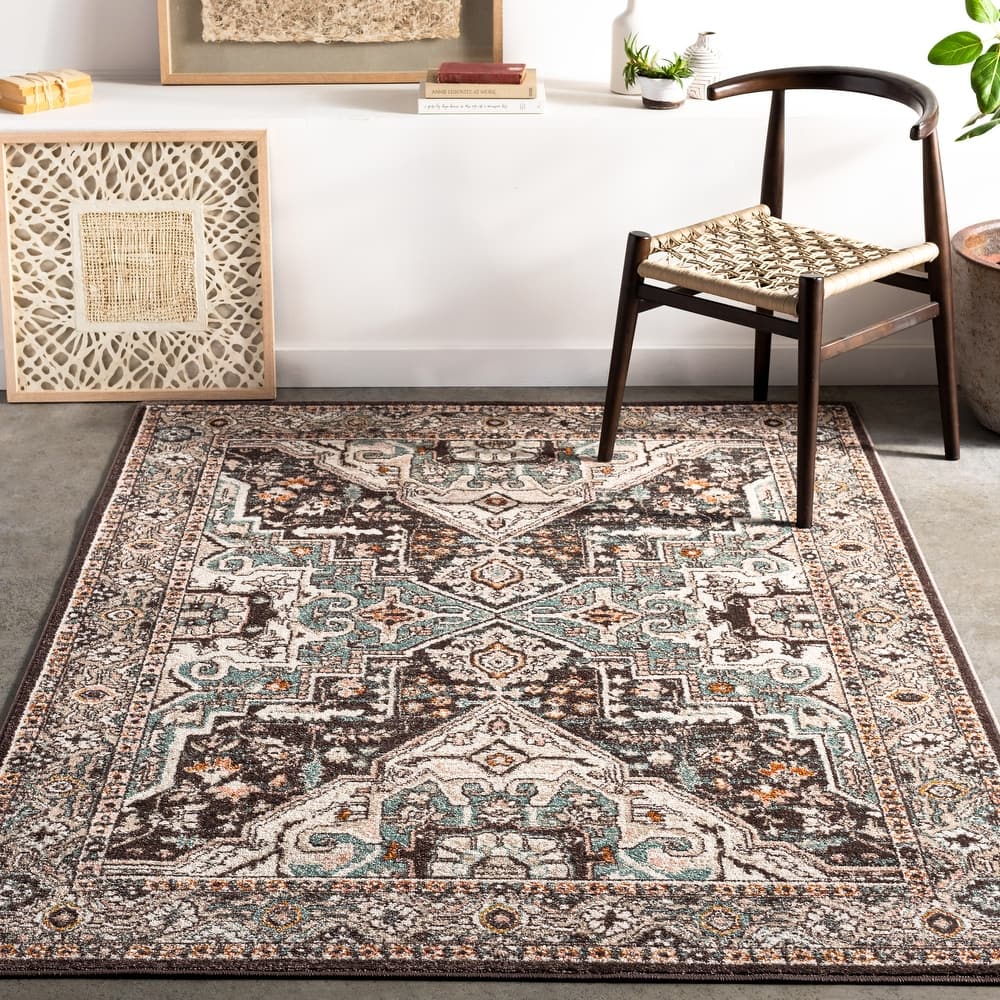 Livabliss Meena Traditional Oriental Area Rug