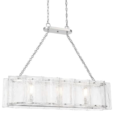 Savoy House 1-8203-3 Genry 3 Light 41" Wide Linear Chandelier