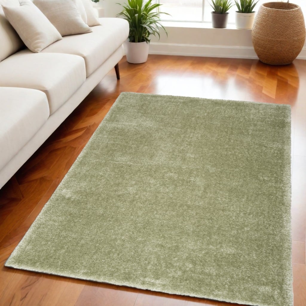 Power Loomed Soft Area Rug - 87' X '63' X '1
