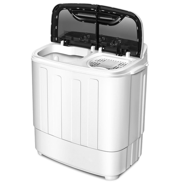 compact mini twin tub washing machine