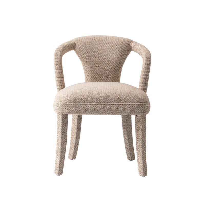 Manhattan Comfort Modern Palmer Tweed Dining Armchair