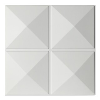 Art3d 3D Wall Panels PVC Pyramid Design (32 Sq.Ft) - Bed Bath & Beyond ...