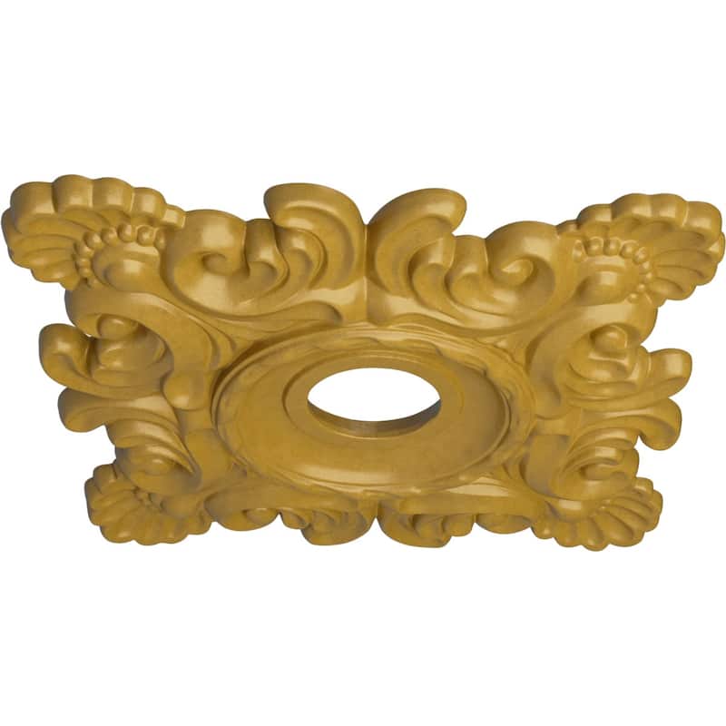 18"W x 18"H x 3 1/4"ID x 1 1/2"P Crawley Ceiling Medallion