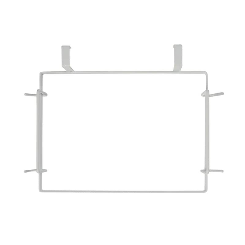 Household Essentials Metal Trash Bag Holder - 10.4"L x 7.1"W x 2.8"H