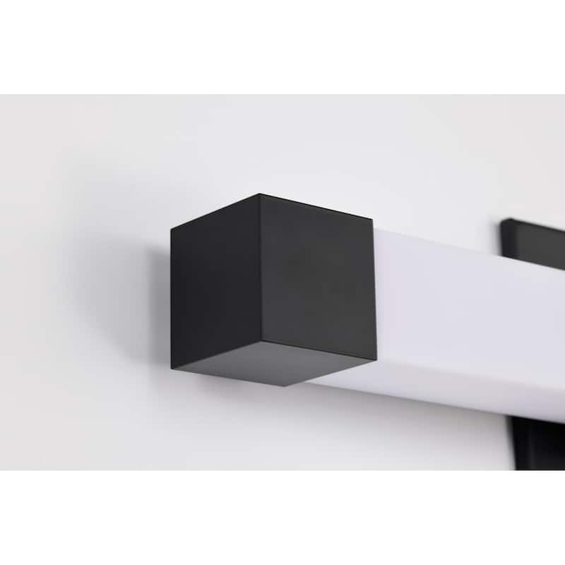 Brightwyn 16 Inch LED Vanity Matte Black Finish - Matte Black