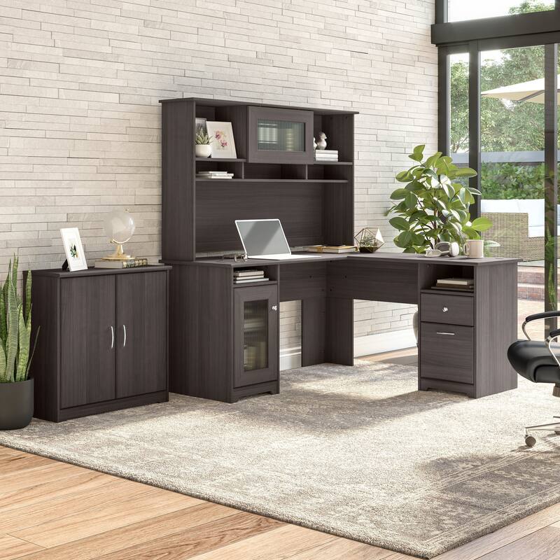 Bush Furniture Cabot Small Storage Cabinet with Doors