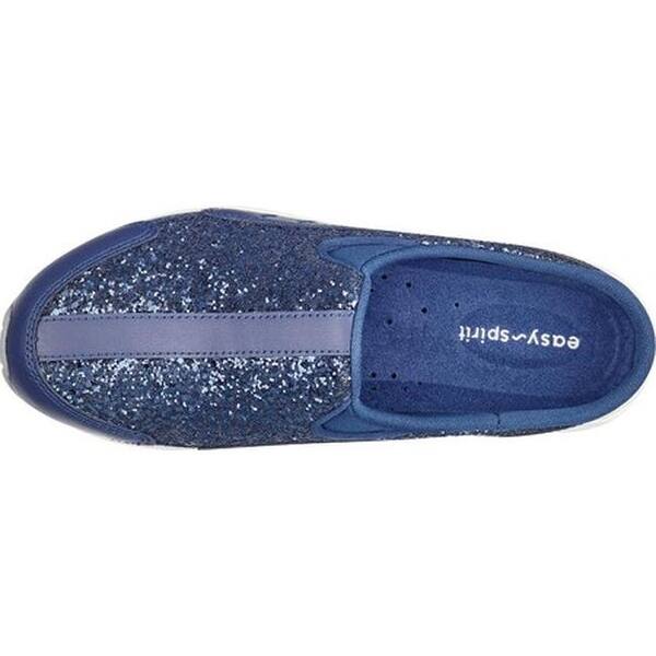 Shop Easy Spirit Women S Traveltime Slip On Dress Blue Rock Candy