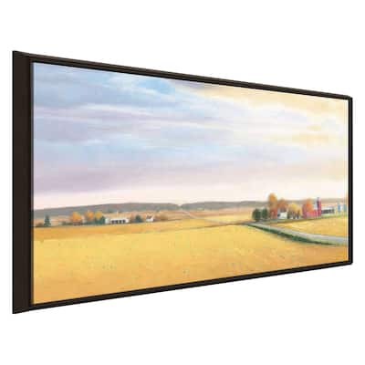 "Heartland Landscape Farm" Print on Floating Canvas