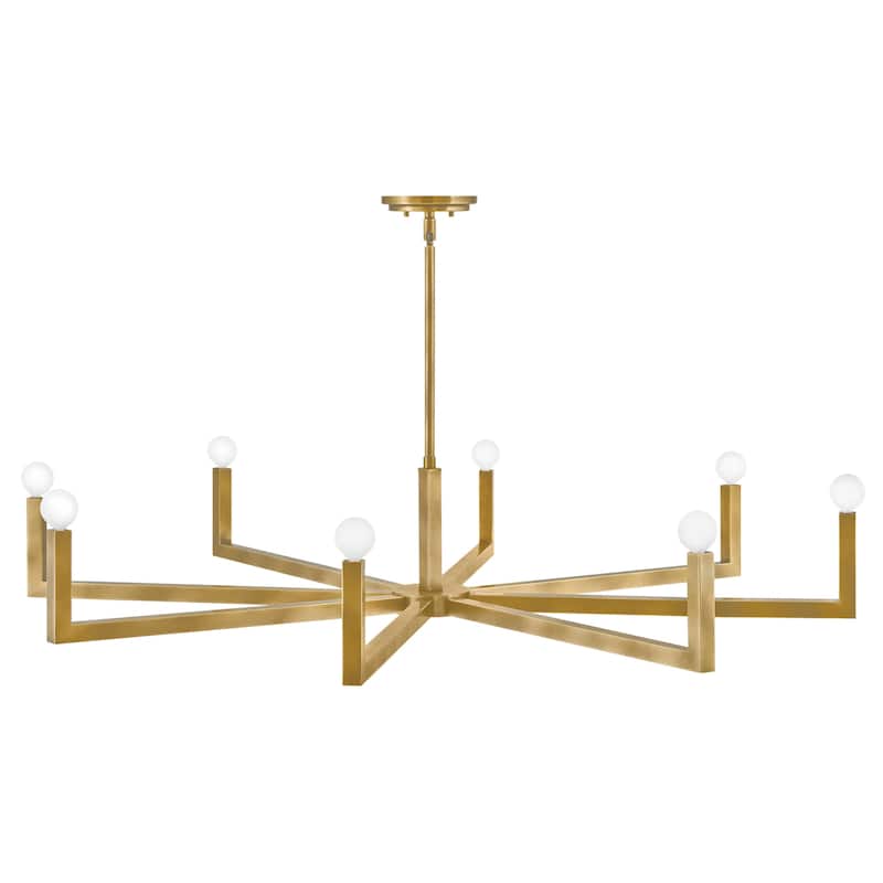 Hinkley Lighting 45049 Ezra 50" Wide 8 Light Chandelier