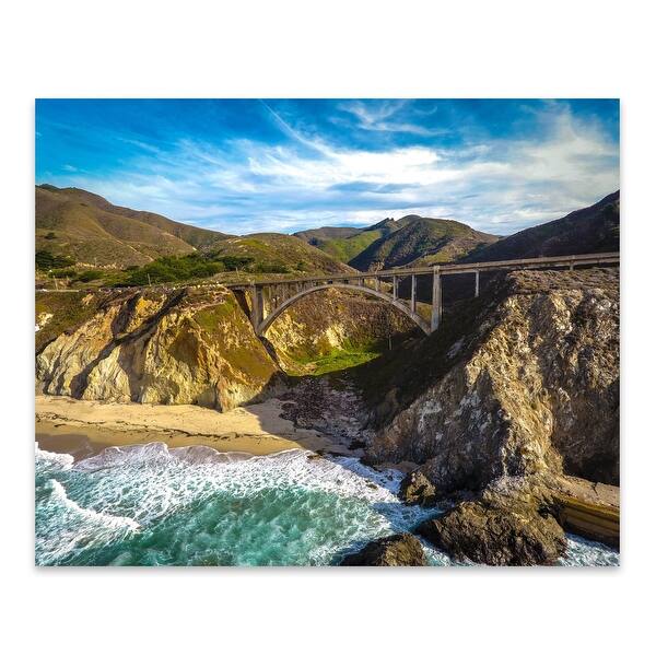 Shop Big Sur California American Animals Metal Wall Art Print Overstock 31281817