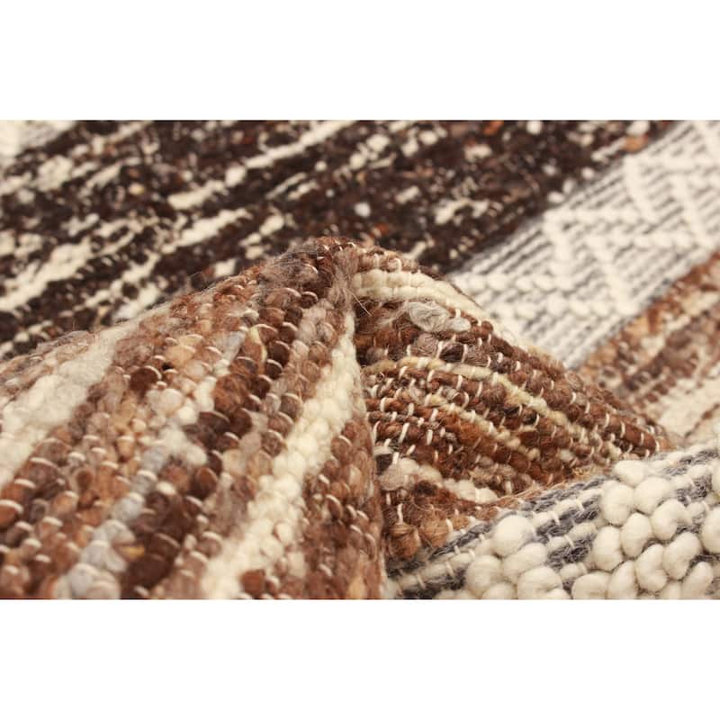 Sienna Brown Rug 5'3" x 7'9" - 5'3 x 7'9