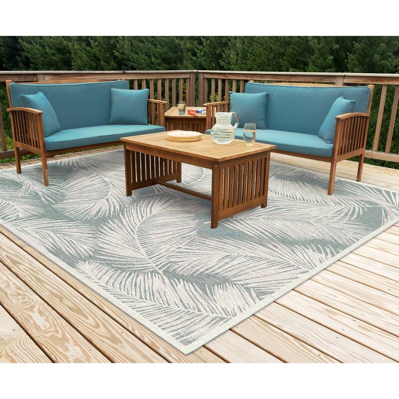 Liora Manne Carmel Fronds Indoor/Outdoor Rug