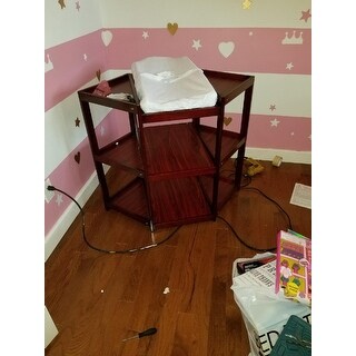 badger corner changing table