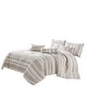 preview thumbnail 9 of 19, Wellco Bedding Comforter Set Bed In A Bag - 7 Piece Luxury POLLY yarn dyed Bedding Sets - Oversized Bedroom Comforters