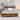 Rustic Brown Queen Bed Frame with LED Lights and 2 USB Ports