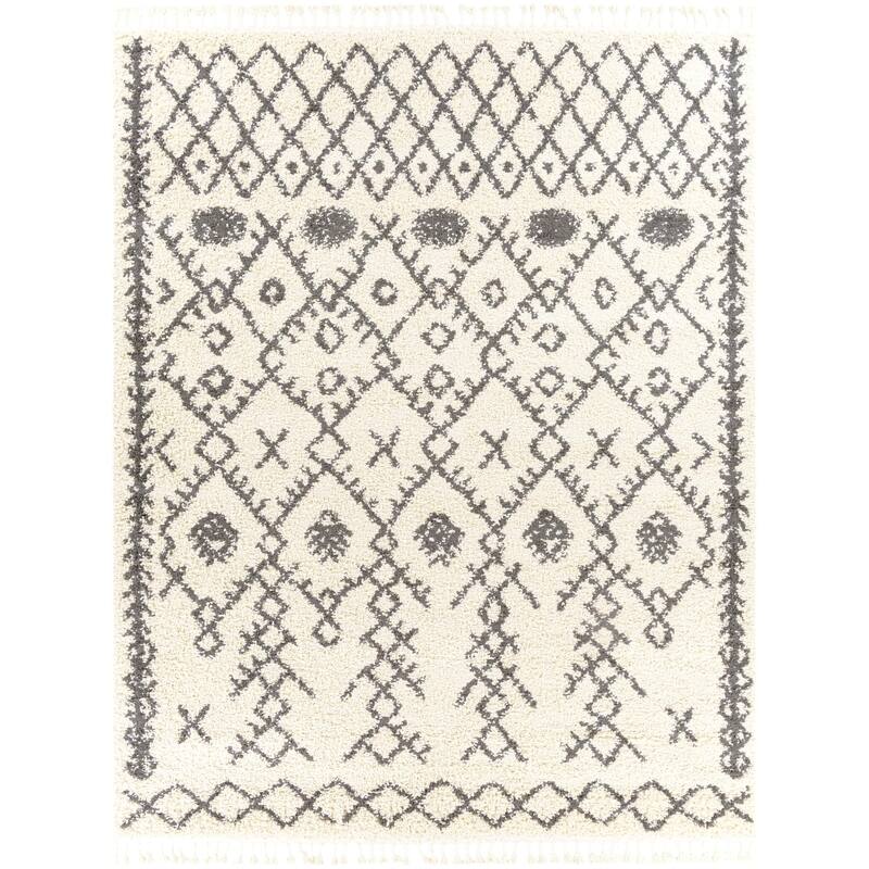 Livabliss Berber Shag Moroccan Shag Area Rug