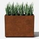 preview thumbnail 14 of 31, Corten Steel Span Planter