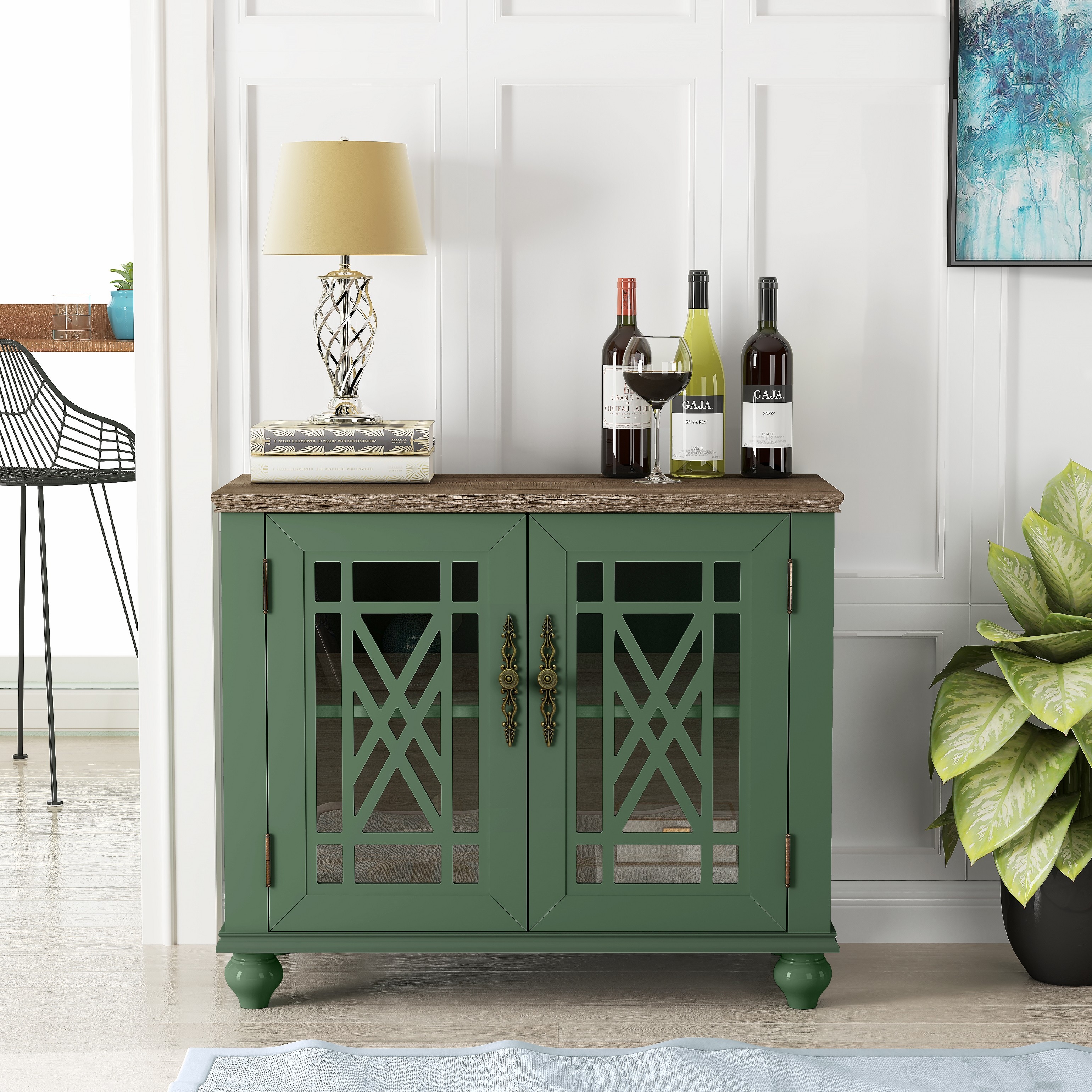 Vintage style clearance buffet cabinet