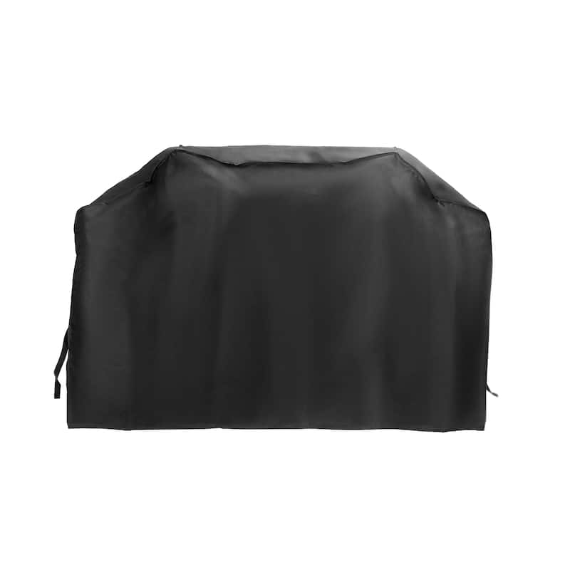 65" Durable Oxford Polyester Grill Cover, Water Resistant,Black