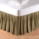 preview thumbnail 1 of 2, Windsor Bed Skirt Brown - Full