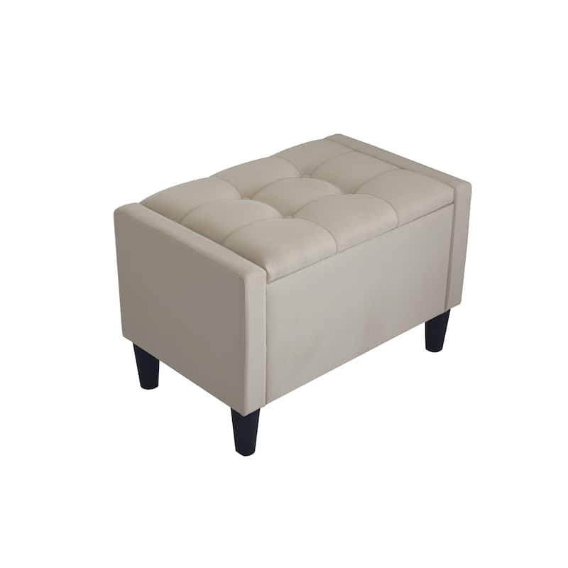 Braylen Upholstered Flip Top Storage Bench