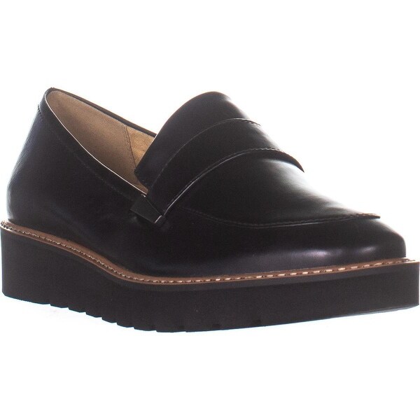 naturalizer black loafers