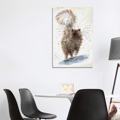 iCanvas "Fluffy Butt" by Kim Haskins Canvas Print