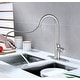 preview thumbnail 22 of 45, Ultra Faucets Euro Collection Single-Handle Kitchen Faucet With Pull-Down Spray