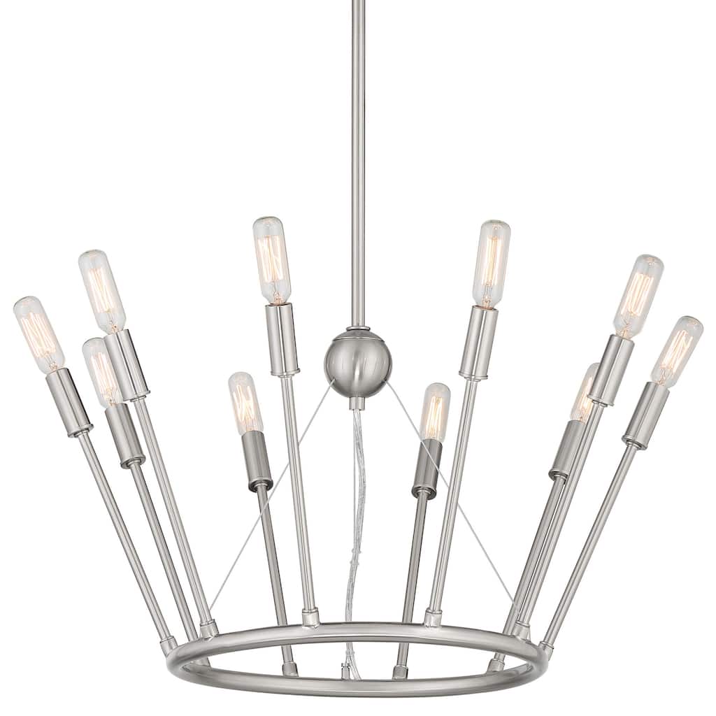 Kovacs Royalty 10 Light 23" Wide Ring Chandelier