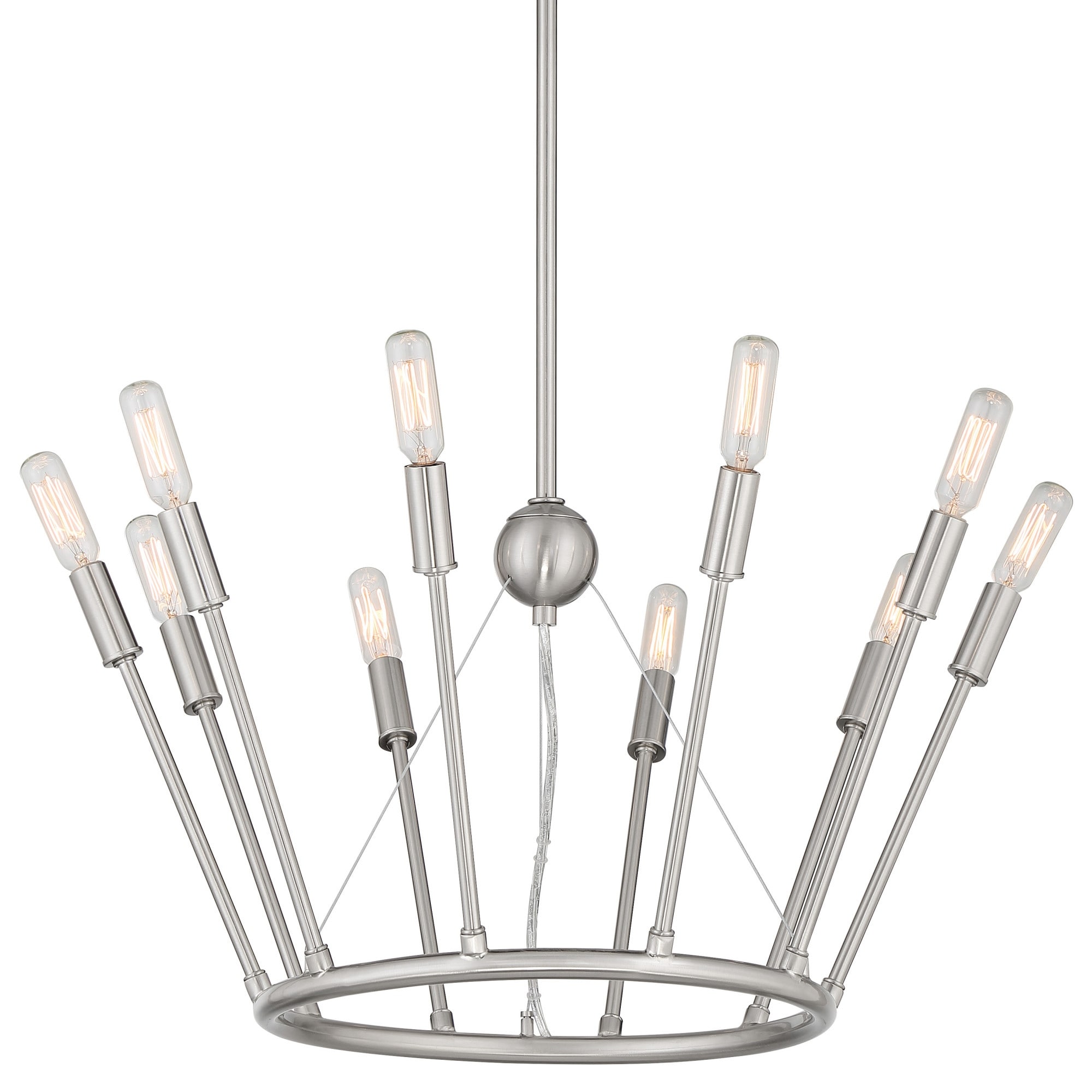 Kovacs Royalty 10 Light 23" Wide Ring Chandelier