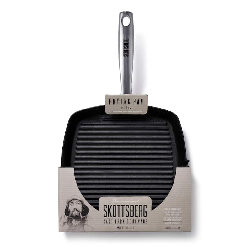 Skottsberg 11 in. Cast Iron Grill Pan