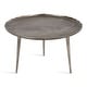 preview thumbnail 1 of 18, Kate and Laurel Alessia Round Coffee Table 25x25x15 - Gray